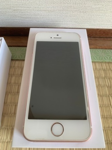 iPhone SE 64GB ローズゴールド SIMフリー版