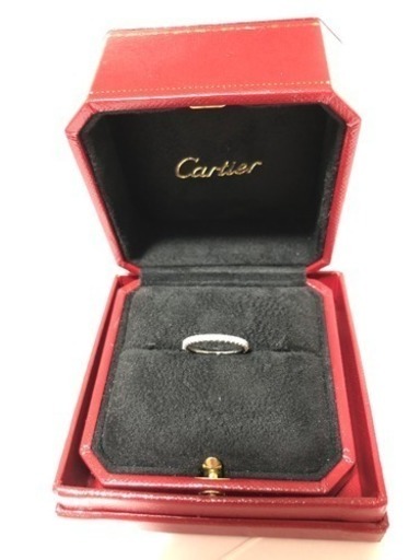 cartier  フルエタニティーリング 【18k WG美品】