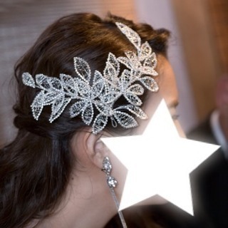 ウェディング ヘッドドレス