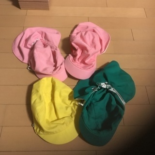 園児 カラー帽子