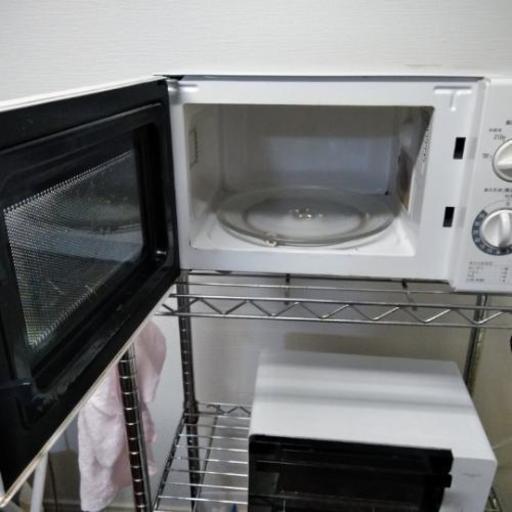 Haier 電子レンジ白 (のん) ユーカリが丘のキッチン家電《電子レンジ