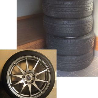 18インチ　ホイール付きタイヤ4本セット コンフォートタイヤ 
