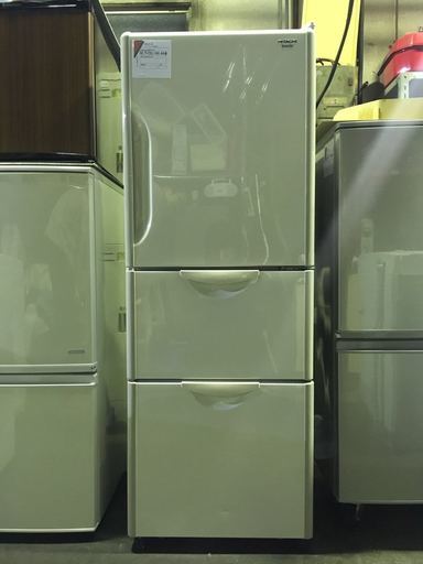 定価70000円 2013年製 日立 HITACHI R-27DS W冷蔵庫 265L 3ドア右開
