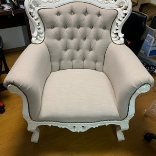 お姫様チェアの画像