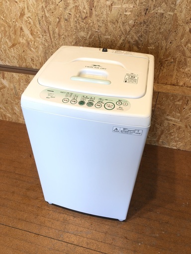 東芝 2010年 5kg 洗濯機 AW-305 風乾燥機能付