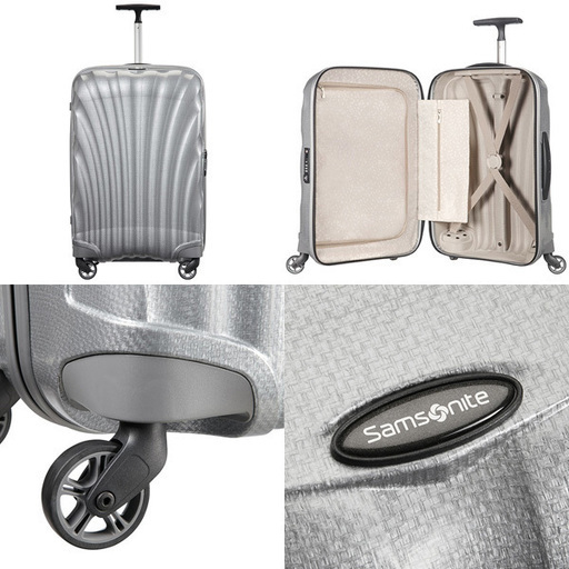 サムソナイト 73349 1673 コスモライト スピナー55 パール 36L