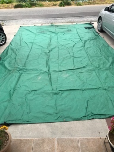 2トンロングトラック用荷台シート特注品