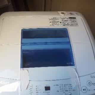 全自動電気洗濯機 HAIER 2014年 5kg