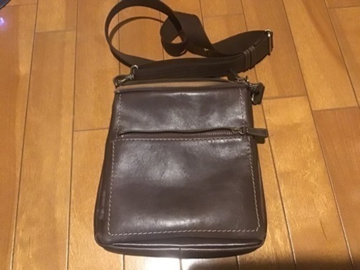 かばん★土屋鞄製作所★正規品★ポケットショルダー★本革★トーンオイル★焦茶色★大きさ□25cm ×20cm ★中古美品★箱無し