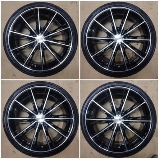 19×7.5J VERTEC VR-5 225/35ZR19 4本セット VERTEC VR-5 S10（