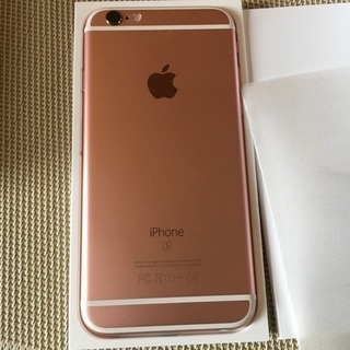 【美品】iPhone6s 64GB ローズゴールド SIMフリー　新品バッテリー AU版 SIMフリー iPhone6s 64G ローズゴールド バッテリー100