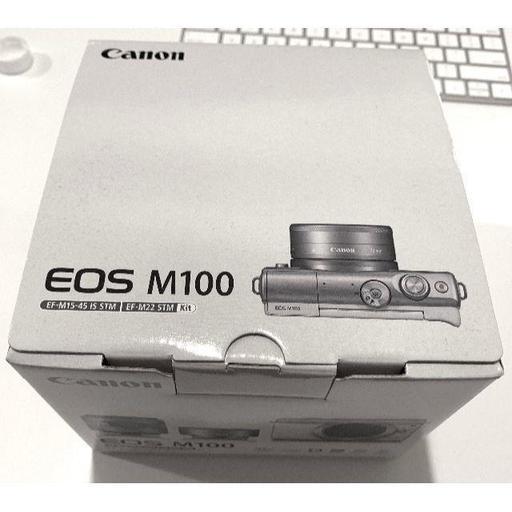 EOS M100 ダブルレンズキット 美品 豪華特典 ミラーレス 一眼レフ