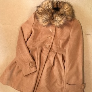 茶色のコート