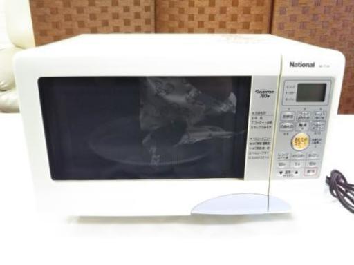 【リサイクルサービス八光　安心の1か月保証　配達設置Ok 】パナソニック オーブンレンジ ホワイト NE-T150-W