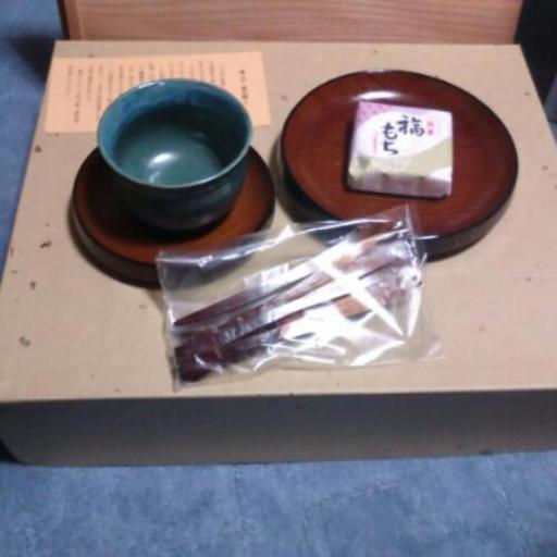 桃皮細工の湯呑みセット