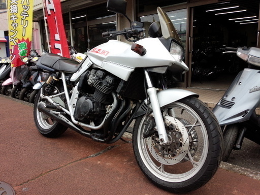 NO.2355　ＧＳＸ４００Ｓカタナ　水冷４サイクル４気筒エンジン　ヨシムラドラッグサイクロンマフラー　☆彡