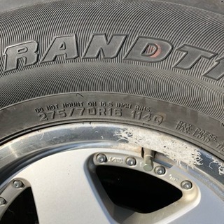 【2020年製・８部山】16インチランクル100純正ホイールスタッドレスセット 2020年製・8部山】16インチランクル100純正ホイールスタッドレス