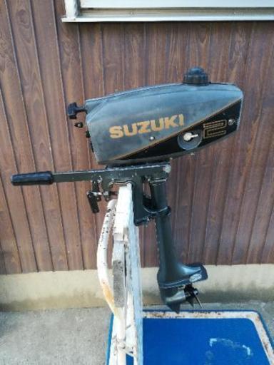 2馬力船外機　2スト　中古品