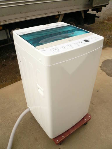 17年製 美品 Haier ハイアール 全自動洗濯機 4.5kg JW-C45A