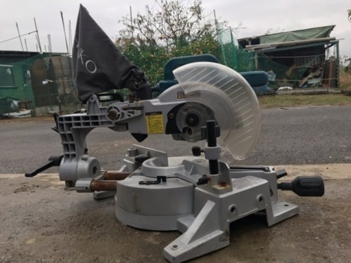愛知 ▲SINKO 卓上スライド 丸ノコ SSC-216A シンコー 新興製作所 電動 丸のこ 丸鋸 管理番号1148