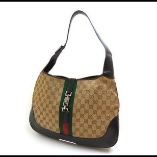 GUCCI グッチ GGキャンバス ジャッキー ワンショルダーバッグ レディース 