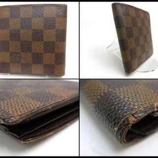 ルイヴィトン ダミエ ポルトフォイユ マルコ 二つ折り財布 N61675