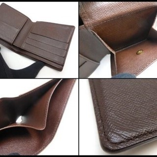 ルイヴィトン ダミエ ポルトフォイユ マルコ 二つ折り財布 N61675