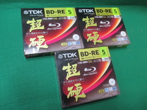 (I-1236) お得セットです！！TDK　BD-RE　くり返し録画用　50GB　5パック3つ　 ※新品未使用品\t\t\t\t\t\t\t\t