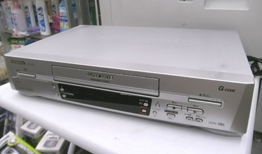 DXアンテナ VHSビデオ一体型DVDレコーダー DVR-120V 取説あり