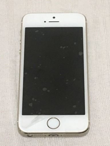 値下げ★ ケース付 iPhone5s本体ゴールド64GB