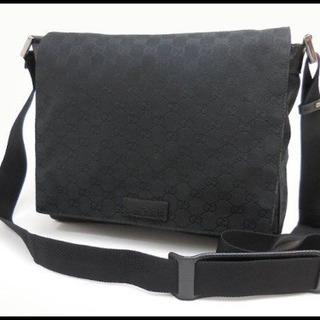 GUCCI グッチ GGキャンバス メッセンジャー ショルダーバッグ