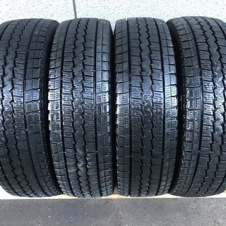 格安中古】バリ山良品 195/80R15 LT スタッドレス ダンロップ