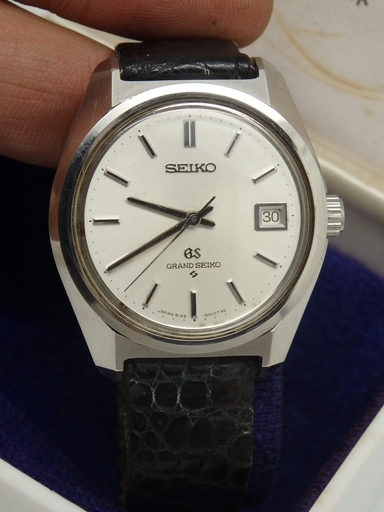 極美品　GRAND SEIKO  6145-8000 メダリオン付き　セイコー腕時計