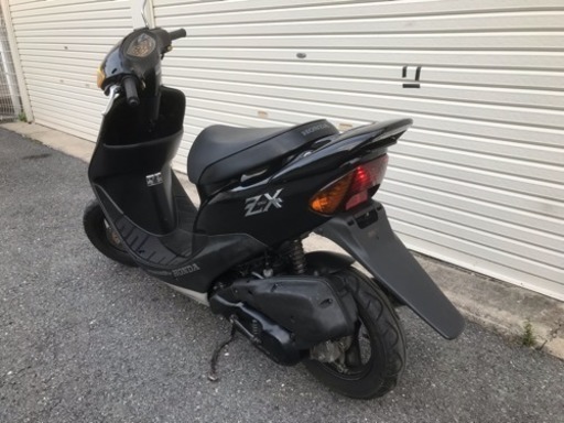 黒カード　(5) ライブディオZX 黒 初期形フルパワー 奈良北部