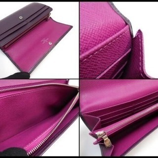 ルイヴィトン エピ ポルトフォイユ サラ 長財布 M6374K カシス