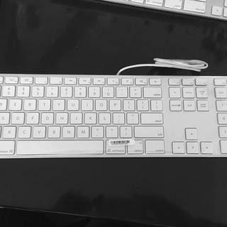 【未使用新品】Macキーボード A1243 USB接続　テンキー...