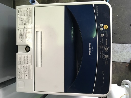 2010年製 Panasonic パナソニック 全自動洗濯機4.5kg NA-F45B2