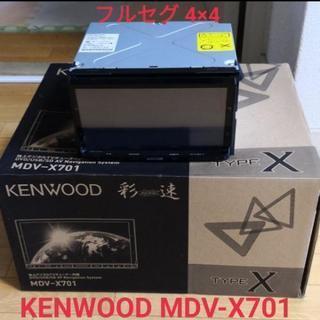 美品 フルセグ 4×4 KENWOOD 彩速ナビ MDV-X701