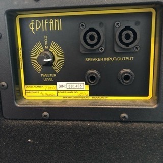 エピファニ T110-UL ベースキャビネット - アンプ