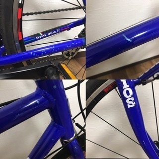 GIOS ジオス MISTRAL 2018年購入 ジオスブルー クロスバイク 街乗り