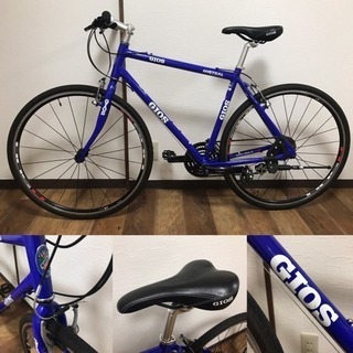 GIOS ジオス MISTRAL 2018年購入 ジオスブルー クロスバイク 街乗り