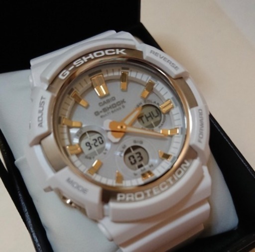 超美品◎G-SHOCK/プレシャスハートセレクション/ソーラー電波 ホワイト