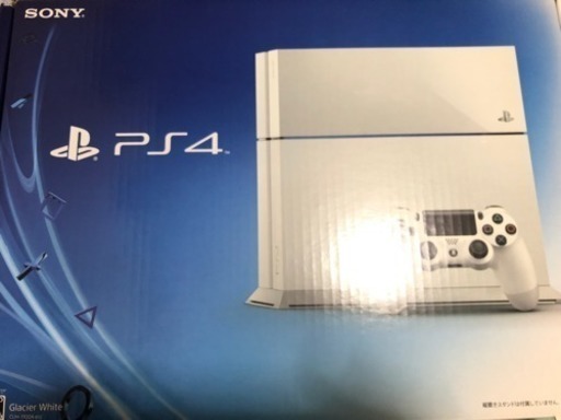 PS4 グレイシャーホワイト CUH-1100AB02+縦置きスタンド