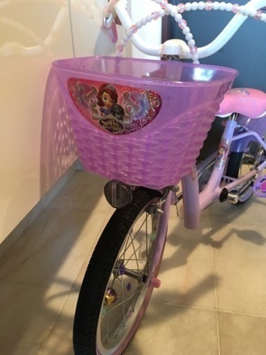 プリンセスソフィアの自転車