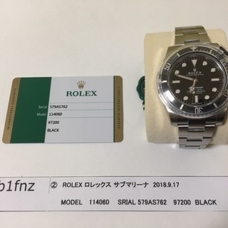 ROLEX　ロレックス　レア新品（未使用品）②