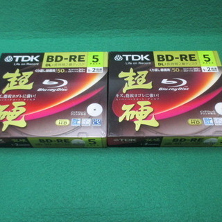 (I-1242)   TDK　BD-RE　50GB　5パック2つ...