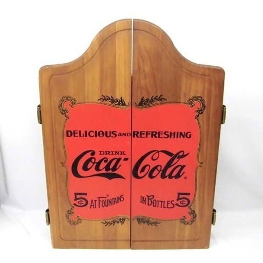 CocaCola/コカ・コーラ 公式ライセンスグッズ ダーツキャビネット ボックス 札幌 西区 西野