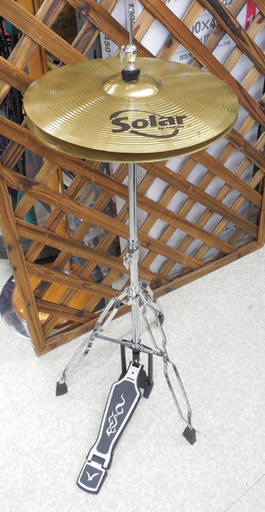 Solar by SABIAN ハイハットシンバル 14″/36cm ソーラーバイセイビアン カナダ製 札幌西区 西野
