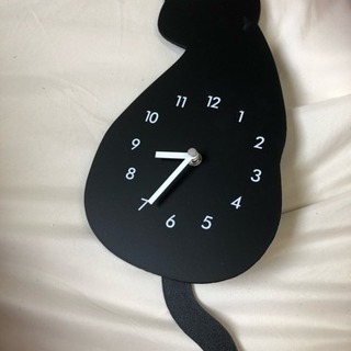 黒猫時計