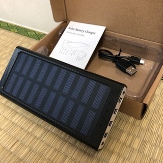 【新品未使用】ソーラーバッテリー